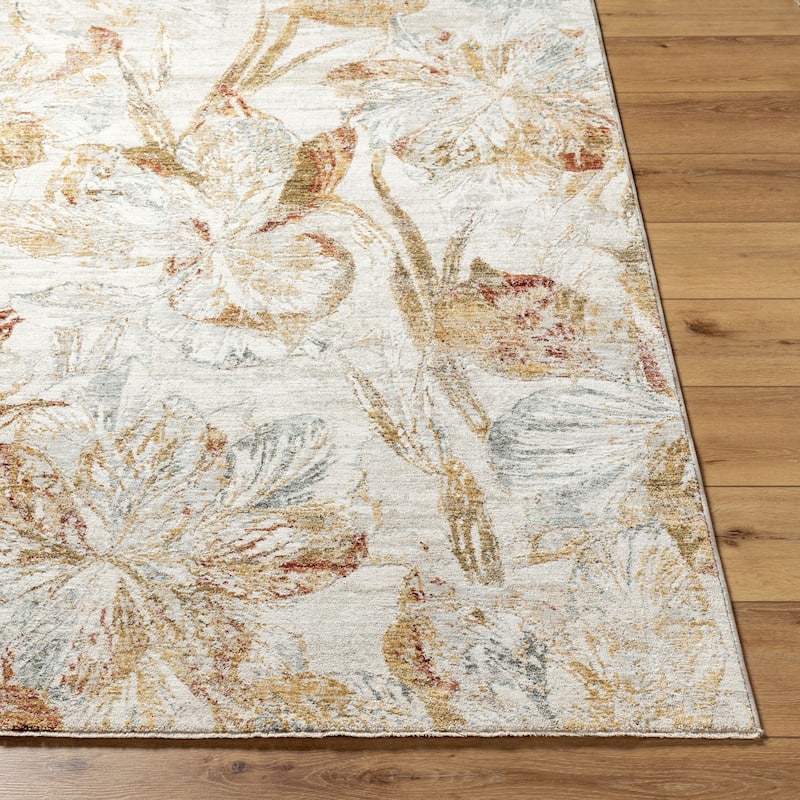 Livabliss Tropical Roseanne Floral & Botanical Area Rug