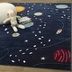 preview thumbnail 3 of 7, Mod-Tod Space Explorer Kids Area Rug