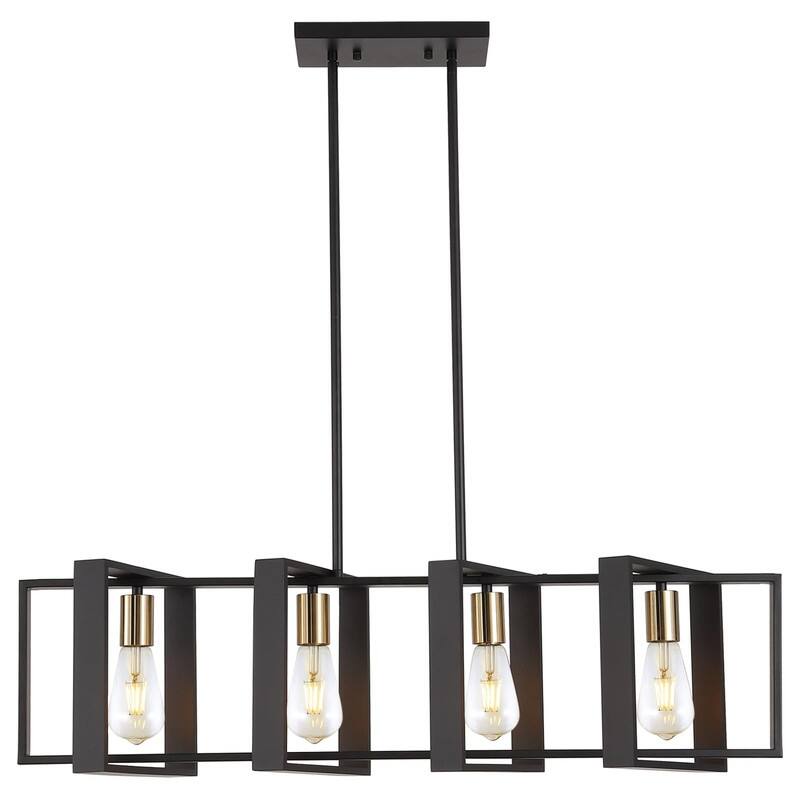 Kitchen Island Lighting Fixture, Dining Room 4 Lights Chandeliers