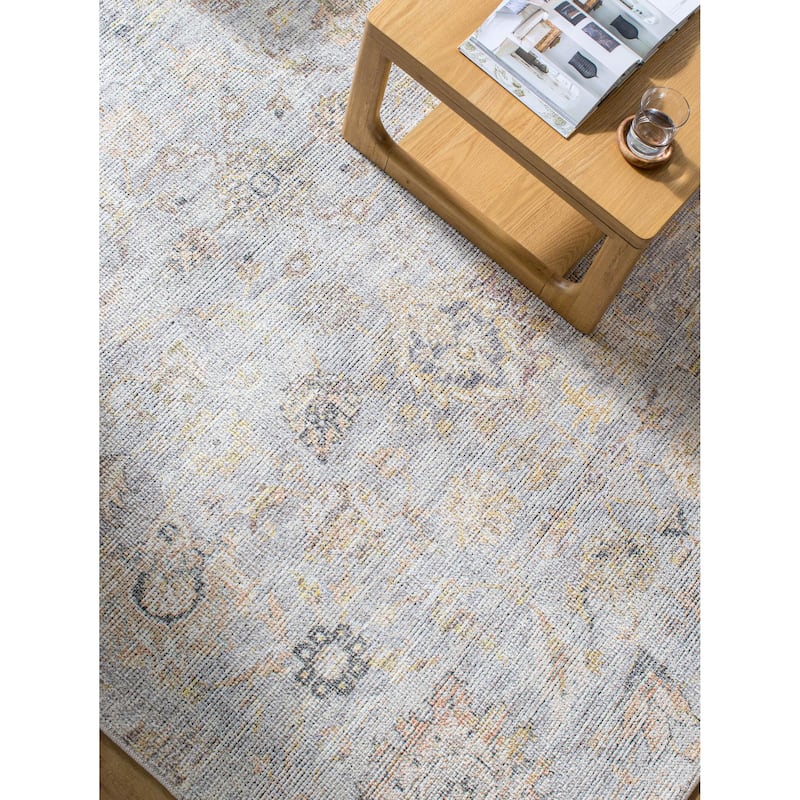 Our PNW Home x Livabliss Olympic Updated Traditional Area Rug - 7'10" x 10' - Pale Blue - Rectangle