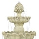 preview thumbnail 7 of 11, Sunnydaze 3-Tier Pineapple Outdoor Fountain - May Be Options to Choose