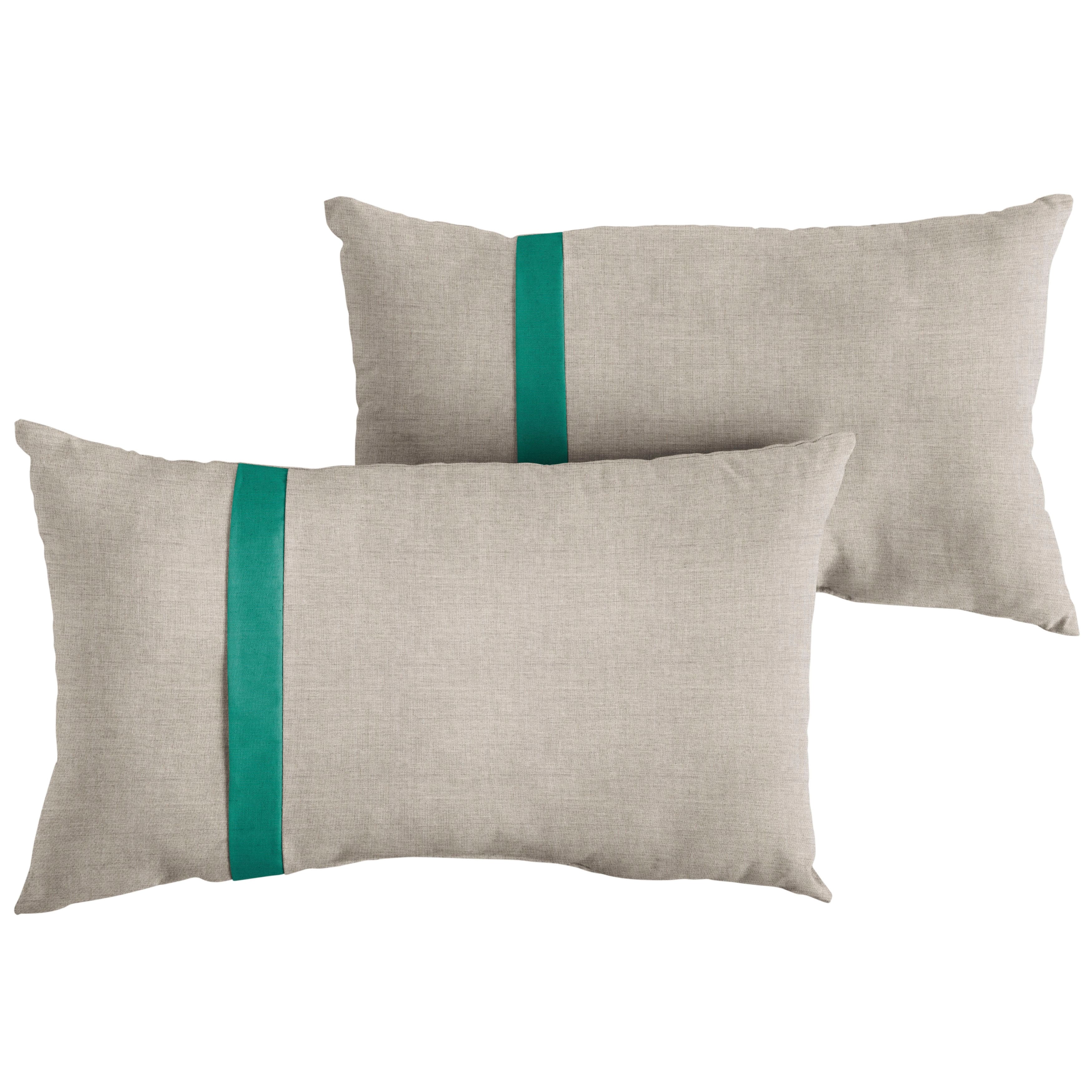 Option Sunbrella - Cast Silver/Canvas Teal
