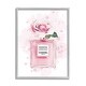 preview thumbnail 12 of 31, Stupell Pink Flower Perfume Fashion Glam Design Framed Wall Art 24 x 30 - Grey
