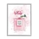 preview thumbnail 8 of 31, Stupell Pink Flower Perfume Fashion Glam Design Framed Wall Art 11 x 14 - Grey