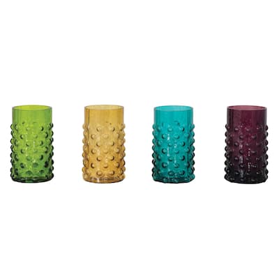 Hobnail Drinking Glass