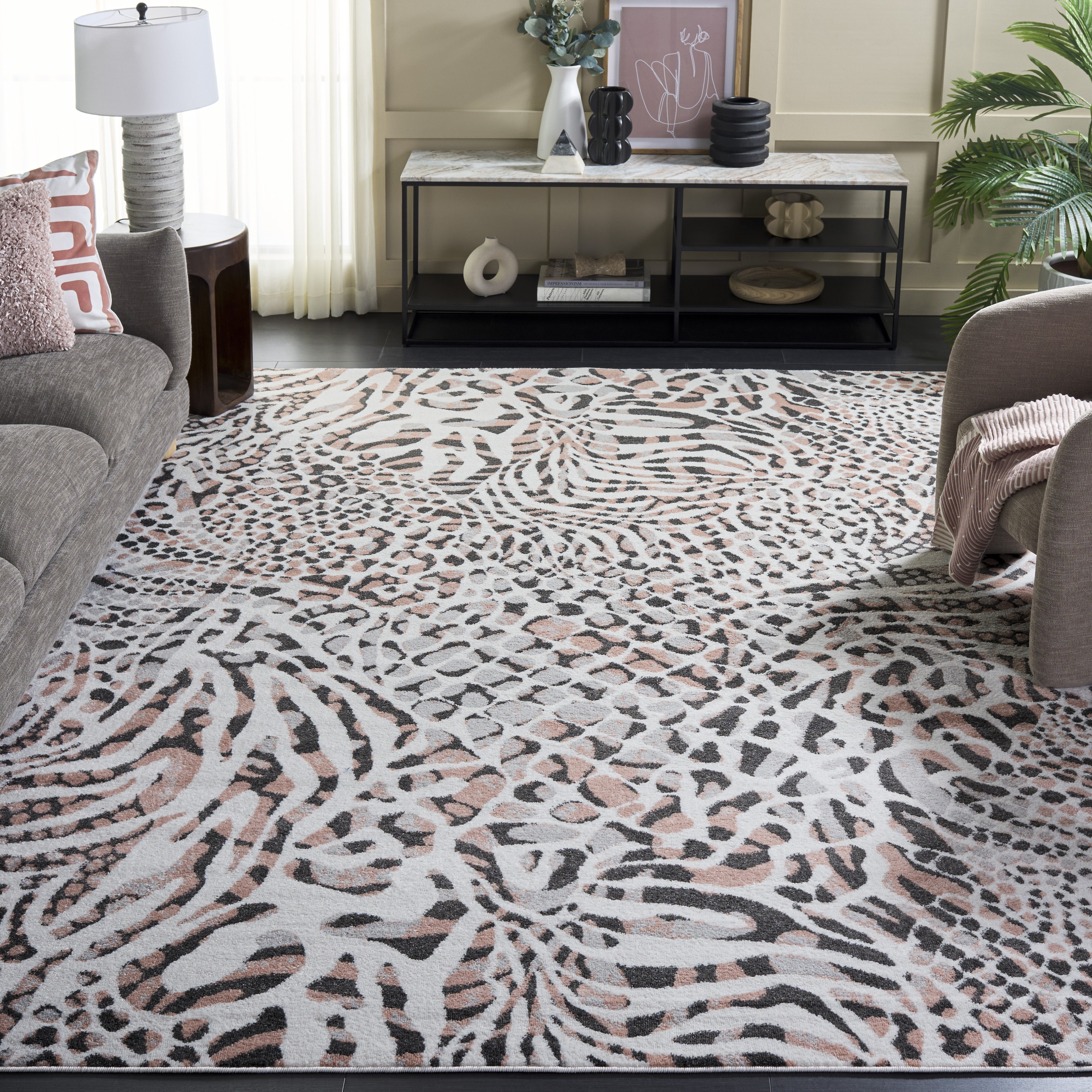 SAFAVIEH Amsterdam Vathsala Modern Abstract Rug