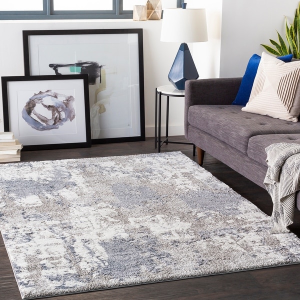 Porch & Den Meier Abstract Plush Area Rug. Opens flyout.