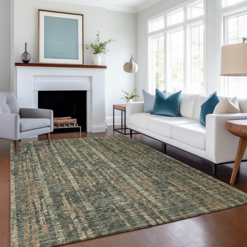Premium Washable Super Soft Abstract Contemporary Mayfield Rug