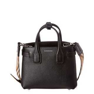 the baby banner in vintage check and leather