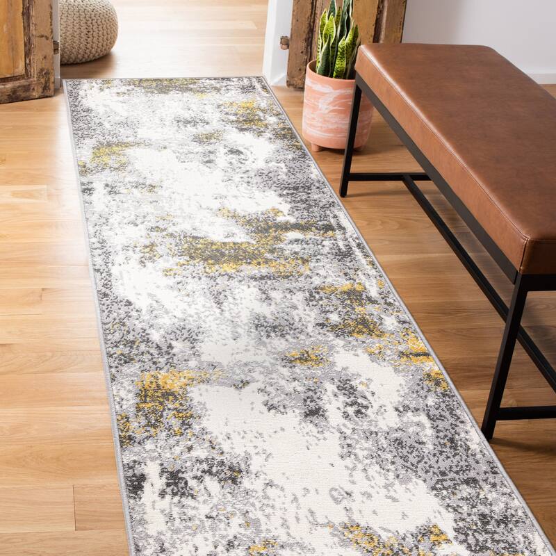 World Rug Gallery Vintage Abstract Area Rug
