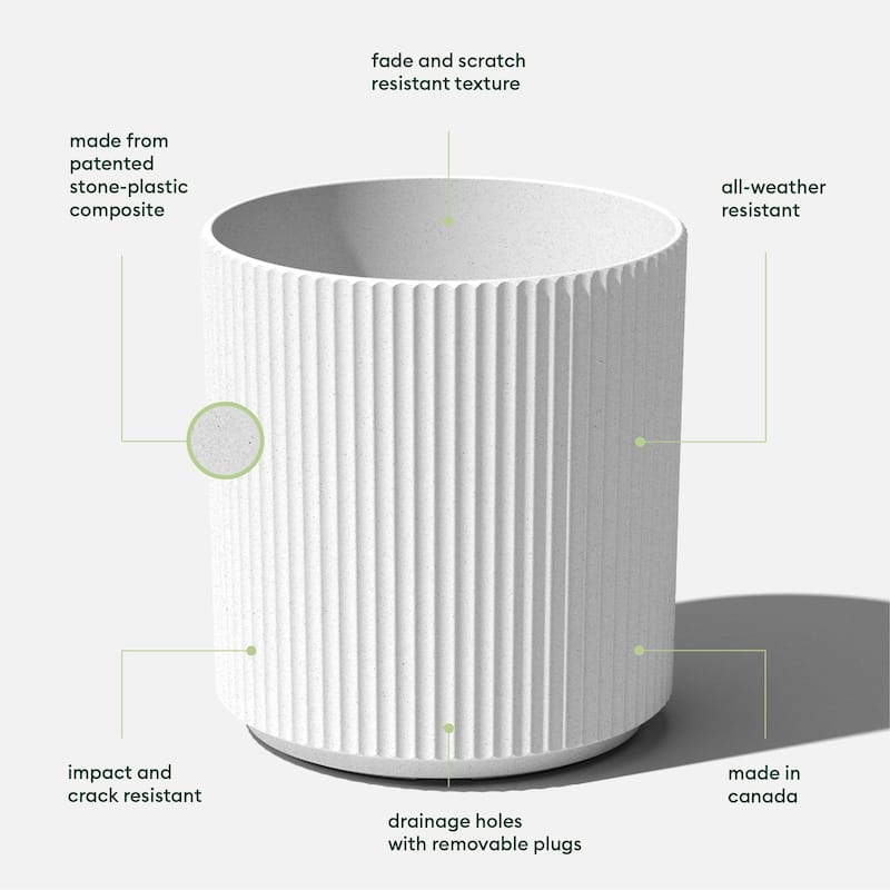 Veradek Demi Series Demi Round Planter