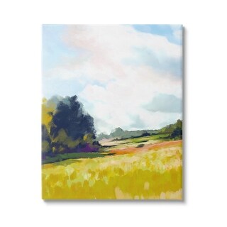 Stupell Countryside Meadow Scenery Canvas Wall Art Design by Amy Hall ...