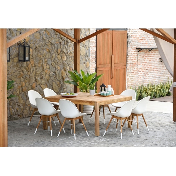 Scandi outdoor best sale dining set