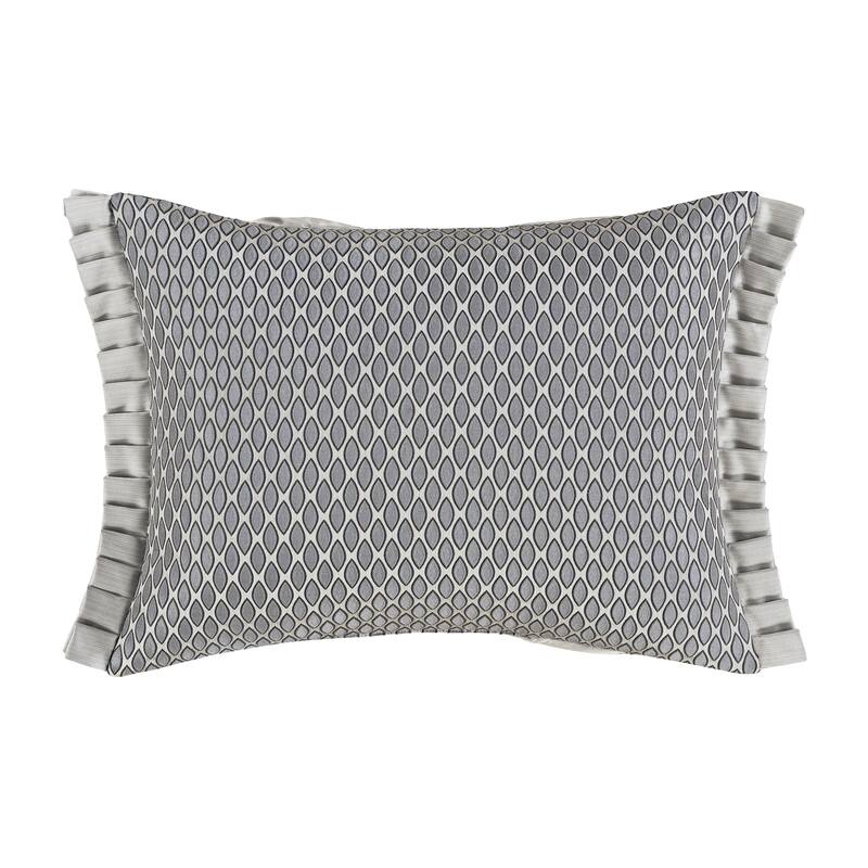 Bolero Pewter Boudoir Decorative Throw Pillow