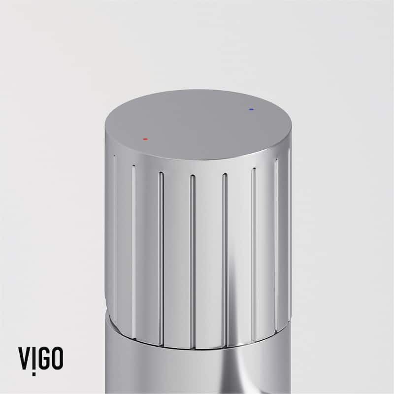 VIGO Ashford 8" H Single Handle Single Hole Bathroom Faucet