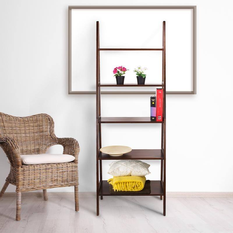 Porch & Den Peterson 5-shelf Ladder Bookcase