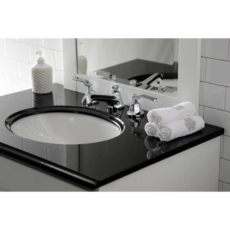 Kingston Brass Whitaker 8 in. Widespread Bathroom Faucet