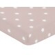 preview thumbnail 3 of 4, Mauve White Boho Sun Collection Girl Fitted Crib Sheet - Pink Dusty Rose Bohemian Celestial Sky Desert Sunshine Outdoors Nature