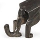 preview thumbnail 10 of 9, Pierpont Indoor Aluminum Handcrafted Leopard Figurine by Christopher Knight Home