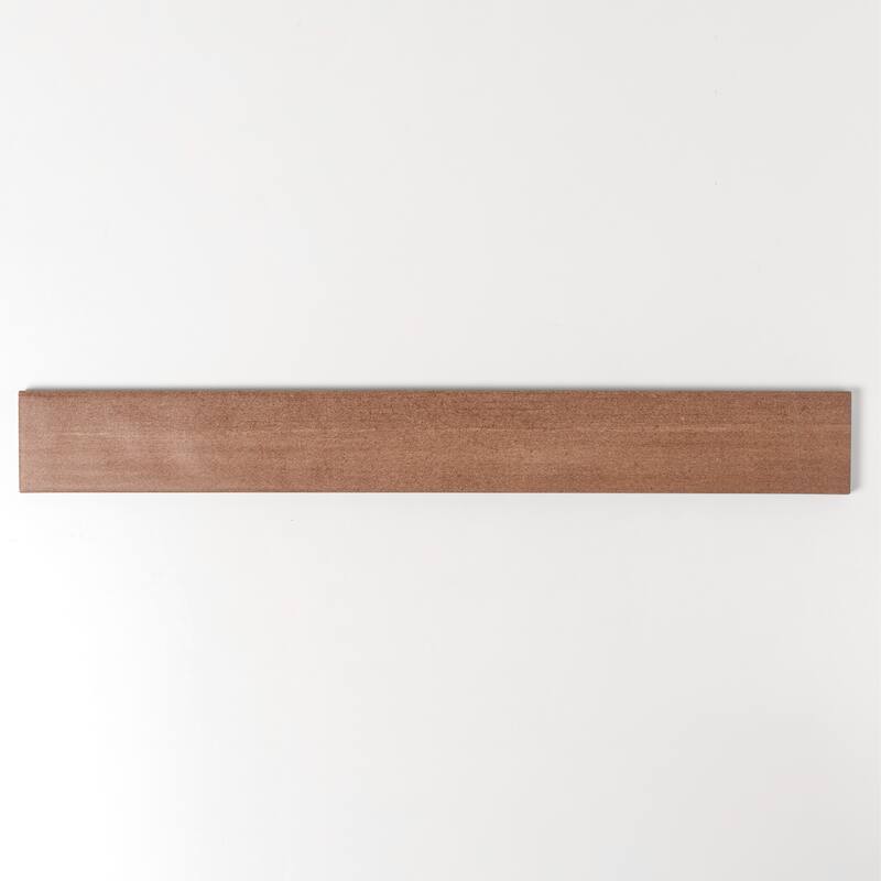 Adobe 2"x16" Glazed Porcelain Subway Wall and Floor Tile