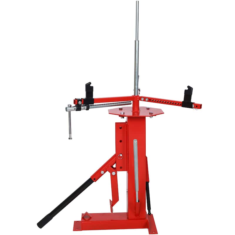 Multi Manual Auto Car Tire Changer Bead Breaker Changer 4" to 21" - Red