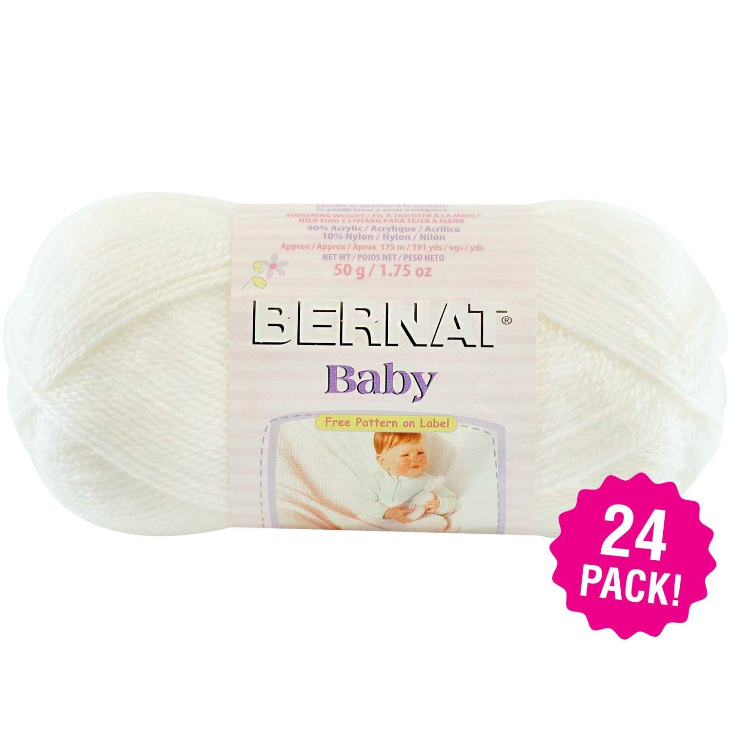Shop Bernat Baby Yarn 24 Pk Baby White On Sale Overstock 26392226