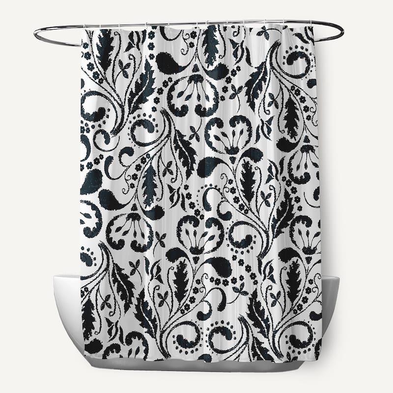 Aurora Shower Curtain - Black