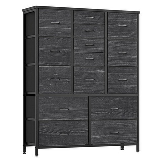 15 Drawers Dresser, Tall Dressers for Bedroom