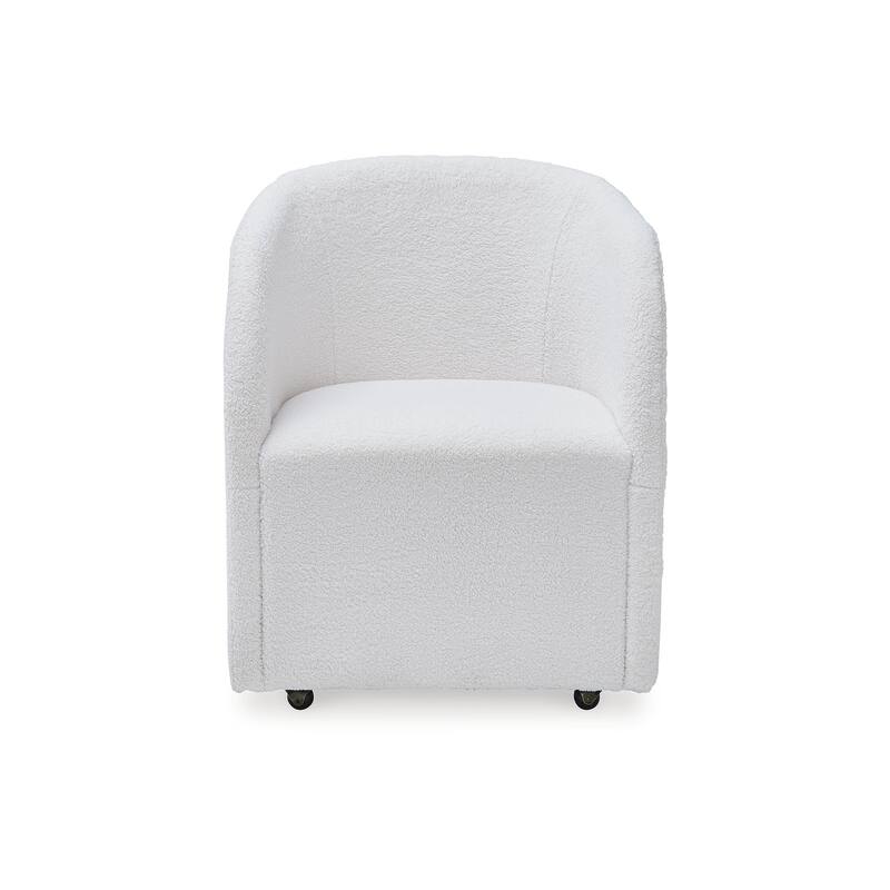 Signature Design by Ashley Rowanbeck White Dining Chair - 25" W x 23" D x 32" H