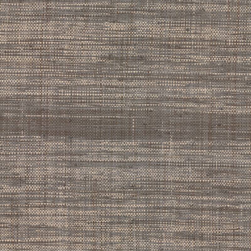 A-Street Prints Cheng Grey Woven Grasscloth Wallpaper