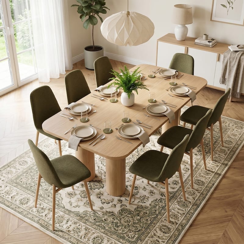 Upholstered Full Back Side Dining Chair(Set of 8)