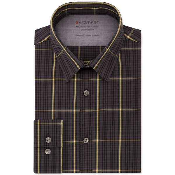Black and yellow dress shirt clearance