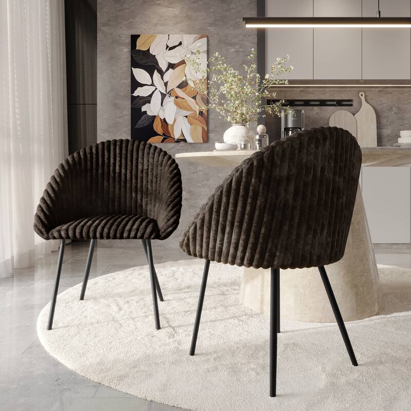 CraftPorch Mid Century Modern 2-Piece Dining Chair