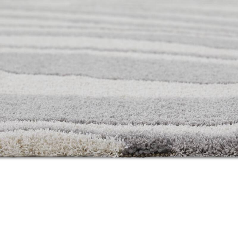 Leonor Modern Striped Area Rug