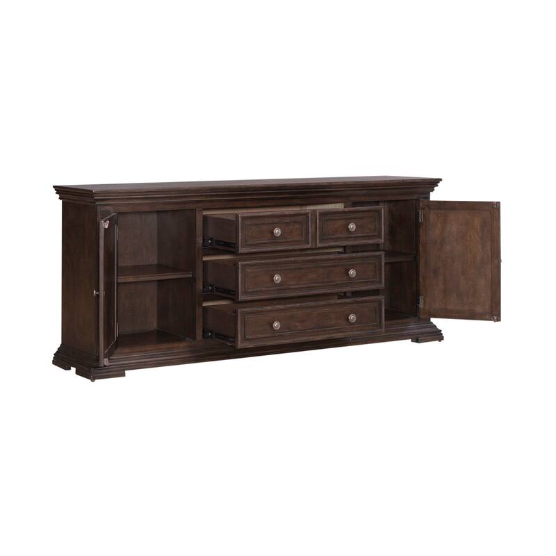 Big Valley Distressed 76 Inch TV Console