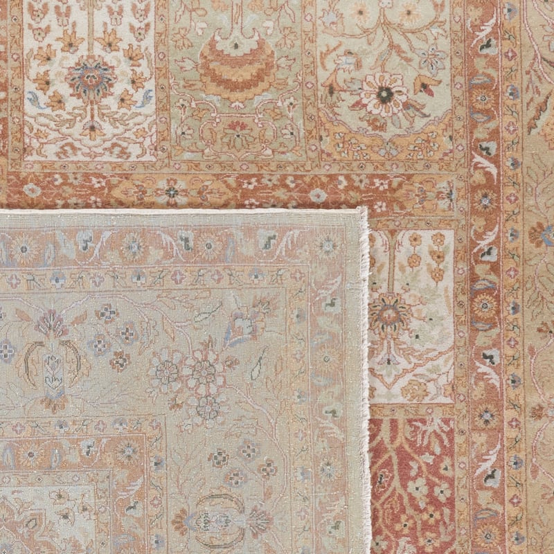 SAFAVIEH Couture Hand-knotted Haj Jalili Amberly Traditional Oriental Wool Rug with Fringe