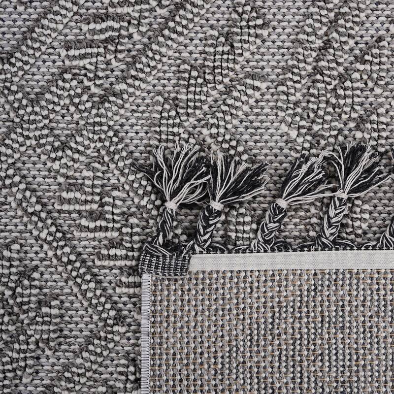 Abstract Area Rug - 6' x 9'