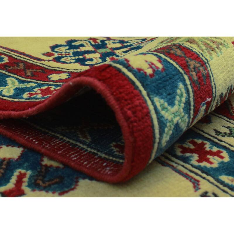 Noori Rug Kazak Yanny Red/Ivory Rug - 8'3" x 10'1"