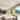 2 Set 46" Distressed White Caged Ceiling Fan with Light and Remote(6-Blade)