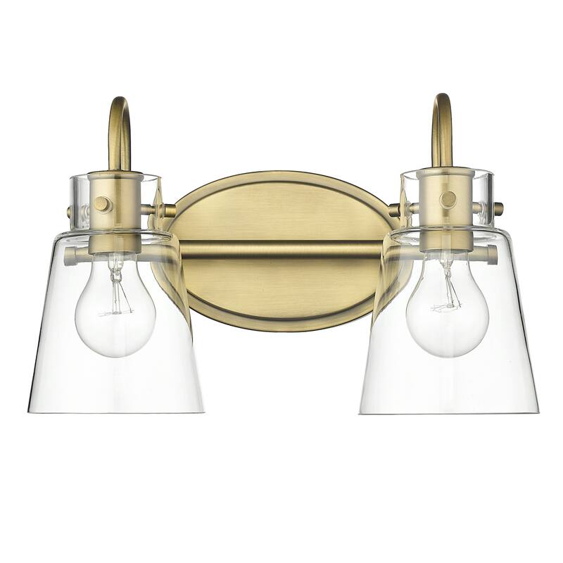 Bristow Bath/ Vanity Fixture w/ Clear Glass