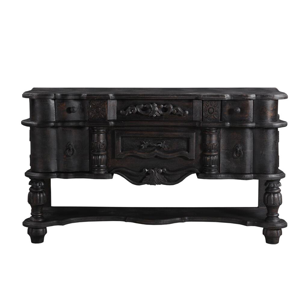Edmond Carved Console Table