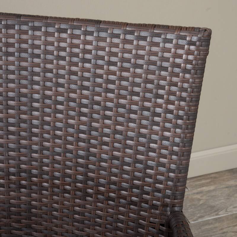 Grant Outdoor 5-piece Wicker Dining Set by Christopher Knight Home