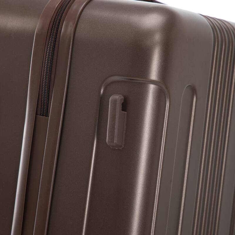 3 Piece Set 20"/24"/28", Hardshell Suitcases with Spinner Wheels, Lightweight Durable Waterproof Carry on Luggage with TSA Lock