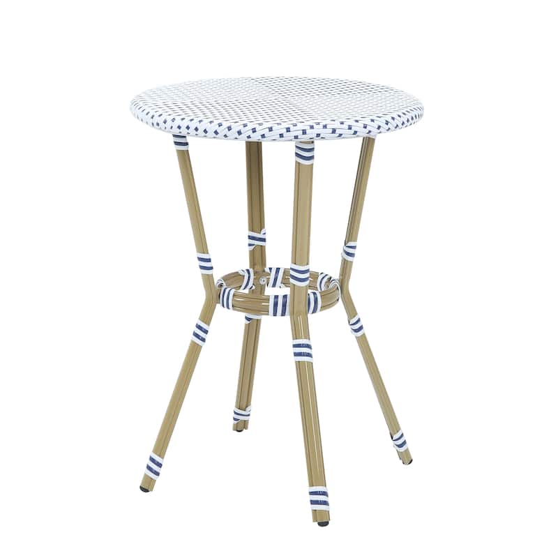 Courtnie French Country 3-Piece Aluminum Outdoor Bistro Set by Furniture of America