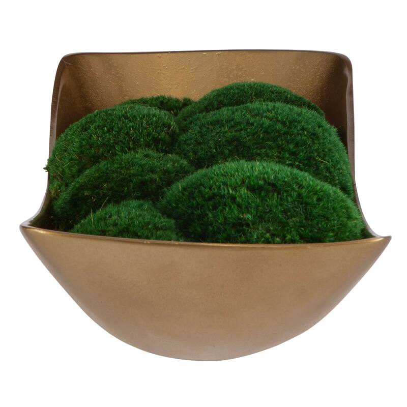 Uttermost Venice Moss Centerpiece - 20"W x 5"H x 8"D