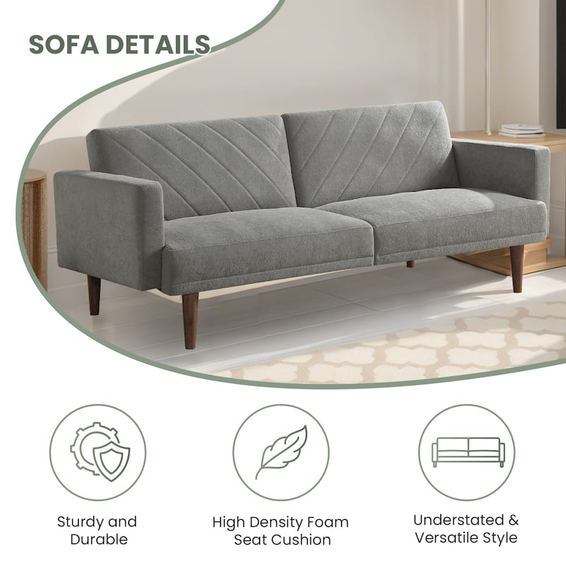 Loveseat Sofa Bed Convertible Sectional Sleeper Couch