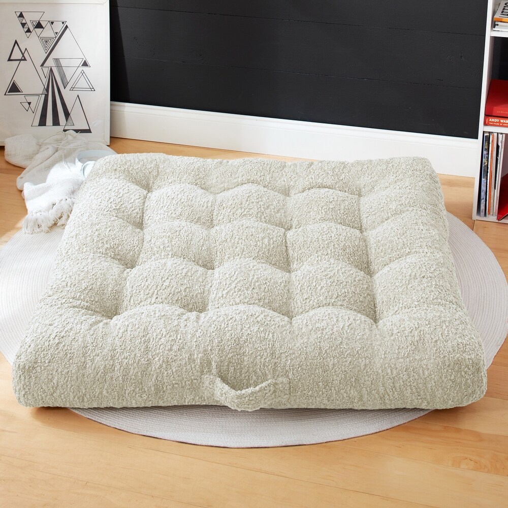 Giant 36 X 36 inch Dorm University Floor Hypoallergenic Floor Cushion Pillow  (As Is Item) - Bed Bath & Beyond - 20861339