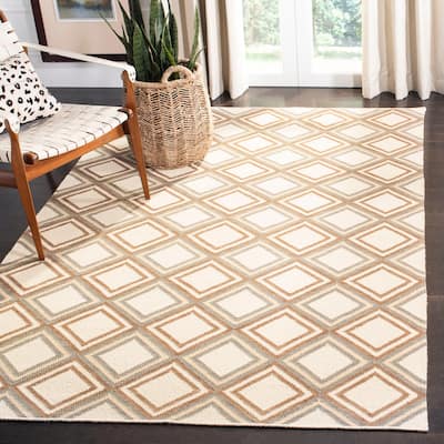SAFAVIEH Handmade Flatweave Dhurries Roshni Modern Wool Rug