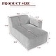 preview thumbnail 8 of 62, Modern No Assembly Required Sectional Chaise Lounge Side Sofa