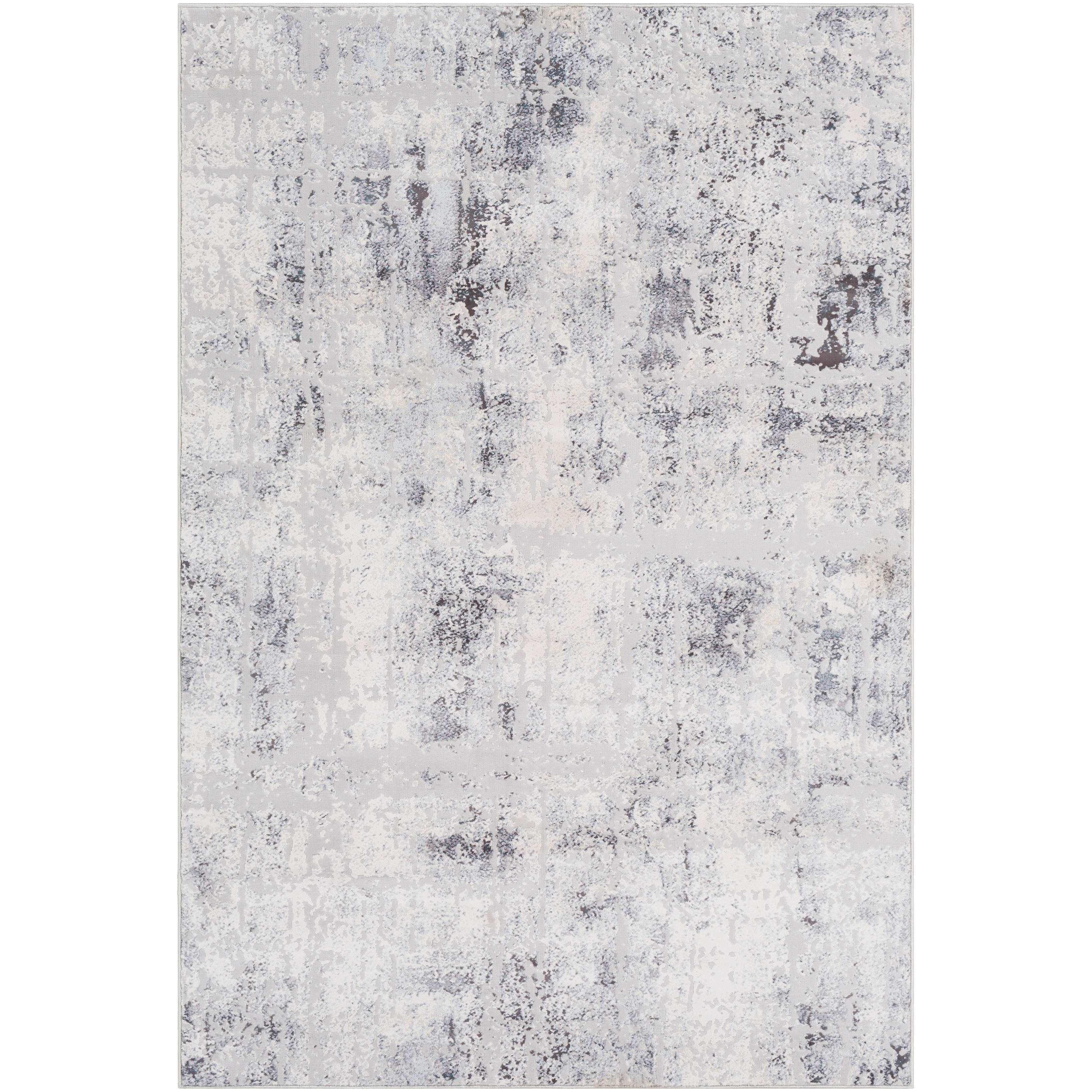 Illiana Blue Modern Area Rug 5'3 x 7'6 Illiana Blue Modern Area Rug 5'3 x 7'6